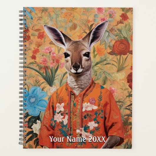 M. Kangaroo dans son planificateur de jardin (Devant)