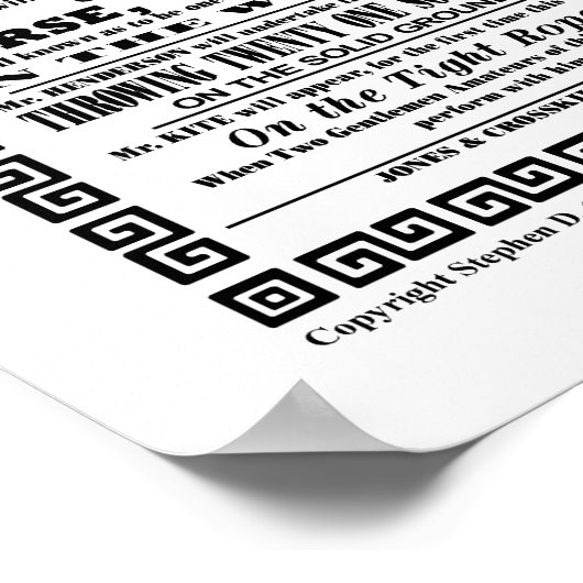 M. Kite - Poster (Coin)