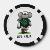 M. koala fou de golf Jetons (Verso)