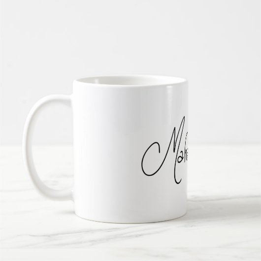 M=L Mug de café (Gauche)