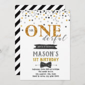 M. la merveilleuse invitation d'anniversaire (Devant / Derrière)