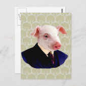 M. Langdon - Varken: Briefkaart (Voorkant / Achterkant)