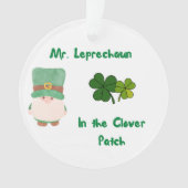 M. Leprechaun dans le collier sur un (devant)