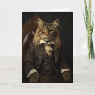 M. Lover, Lover Carte de vœux pour chat