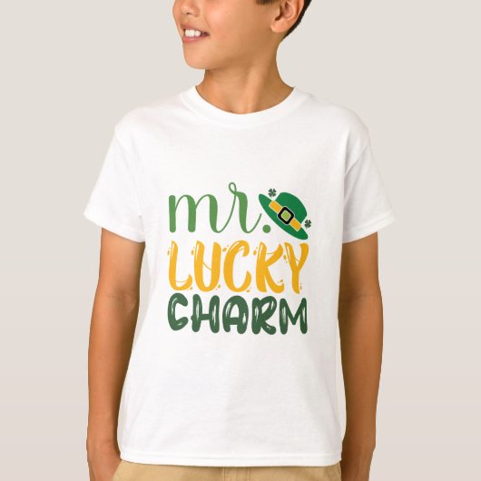 M. Lucky Charm T-shirt de la Saint Patrick (Devant)