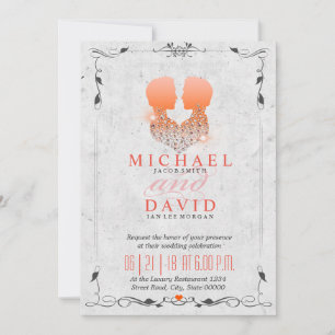 M. & M. - Invitation de mariage gay