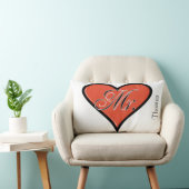 M. Mariage Coussin décoratif nuptial, voir corresp (Chaise)