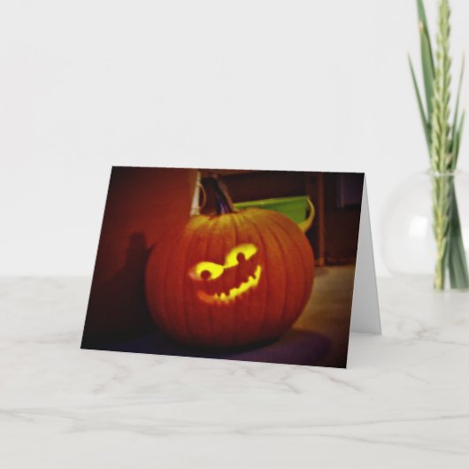 "M. Menace" Carte Hallowe'en (Devant)