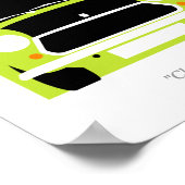 M. Mister Bean classique Mini voiture Poster (Coin)