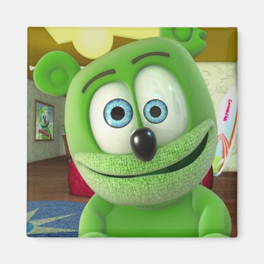 M. Mister Gummibär Webcam Magnet (Devant)