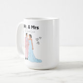 M. & Mme café Mug (Devant gauche)