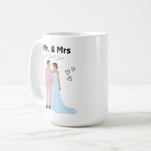 M. & Mme café Mug (Devant gauche)