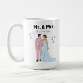 M. & Mme café Mug (Gauche)
