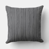 M&Mme Charcoal Imprimer Coussin décoratif (Verso)