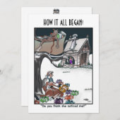 M. & Mme Claus Carte de vacances (Devant / Derrière)