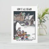 M. & Mme Claus Carte de vacances (Debout devant)