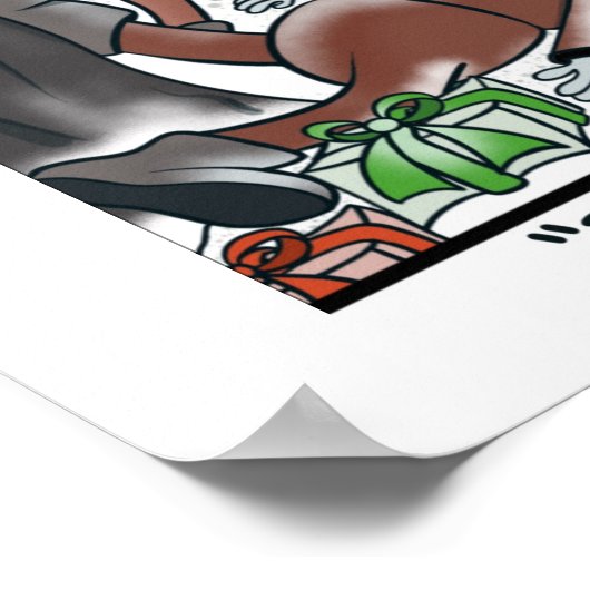 M. & Mme Claus Comment tout a commencé Poster (Coin)