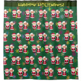 M. & Mme Clause Vacances Douche Rideau (Devant)