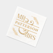 M. & Mme Elegant Mariage Floral (Gauche)