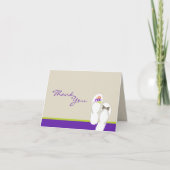 M. & Mme Flip Flops Carte de remerciements de mari (Devant)