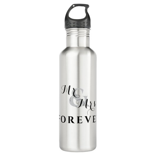 M. & Mme Forever Bouteille d'eau inoxydable (Devant)