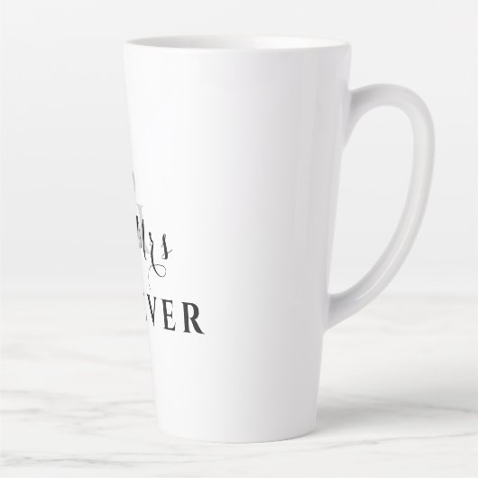 M. & Mme Forever Romantic Latte Mug (Droite)