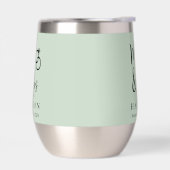 M. Mme Mariage Sage Green (Gauche)