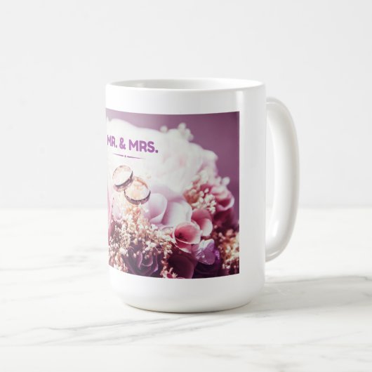 M. & Mme - Mug cadeau (Devant droit)