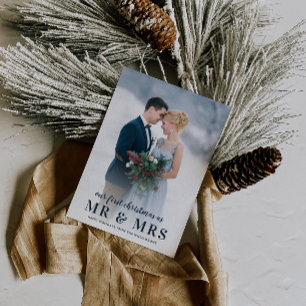 M. & Mme   Noël mariage faire-part