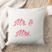 M. & Mme Oreiller Décoratif - Chambre Couple (Couverture)