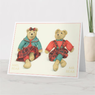 M. & Mme OURSON Grande Carte de Vœux