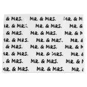 "M. & Mme." Sac Cadeau (Devant)