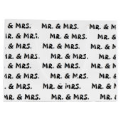 "M. & Mme." Sac Cadeau (Dos)