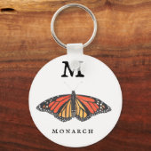 "M"-monarch Sleutelhanger (Voorkant)
