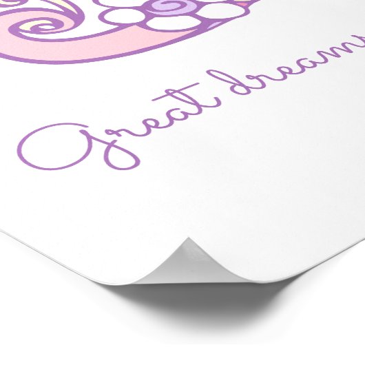 M monogram art Maya filles nom signifiant affiche (Coin)