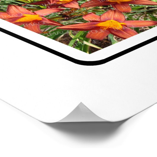 M Monogram Creëer Uw Eigen 9 Aangepaste Foto Colla Poster (Hoek)