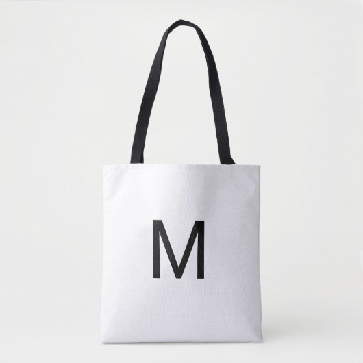 M monogram tote bag (Devant)