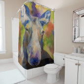 M. Moosey Moose Douche Rideau (En situation)