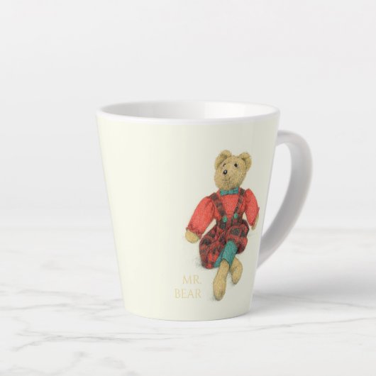 M. & MRS. BOIRE Latte Mug (Angle droit)