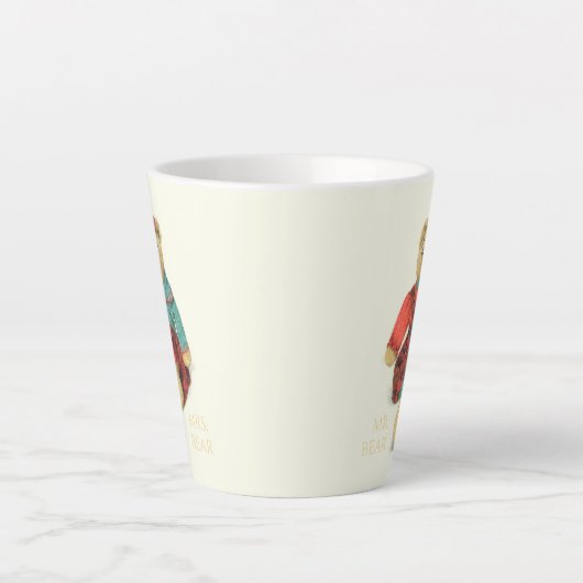 M. & MRS. BOIRE Latte Mug (Devant)