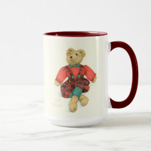 M. & MRS. BOIRE Tall Maroon Combo Mug