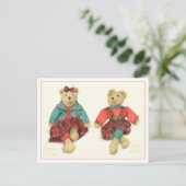 M. & MRS. PORTER carte postale (Debout devant)