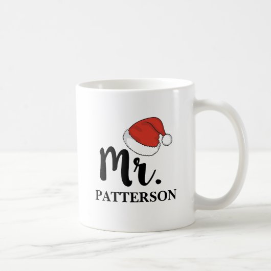 M. Mug de casquette de Père Noël (Droite)