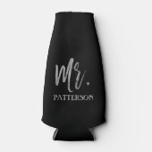 M. Nom Glacière de la bouteille d'huile d'argent (Devant)