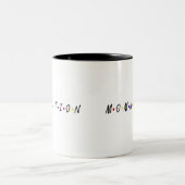 M.O.M.N.A.T.I.O.N. Coffee-Mok Tweekleurige Koffiemok (Center)