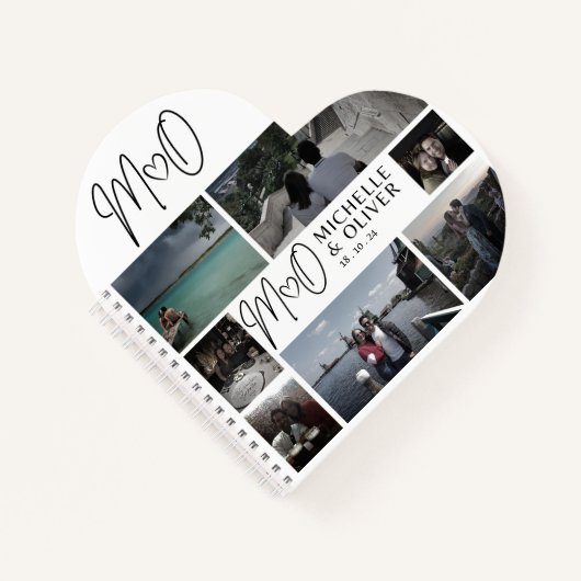 M+O Mariage Livre d'invité (Devant)