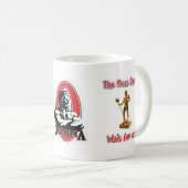 M. Olympia tasse avec drapeau américain 🇺 🇸 (Devant droit)
