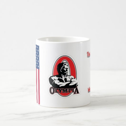 M. Olympia tasse avec drapeau américain 🇺 🇸 (Centre)