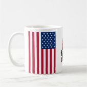 M. Olympia tasse avec drapeau américain 🇺 🇸 (Gauche)