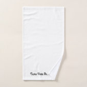 M. ou Mme ~ Ensemble de serviettes / Achat séparé (Serviette à main)